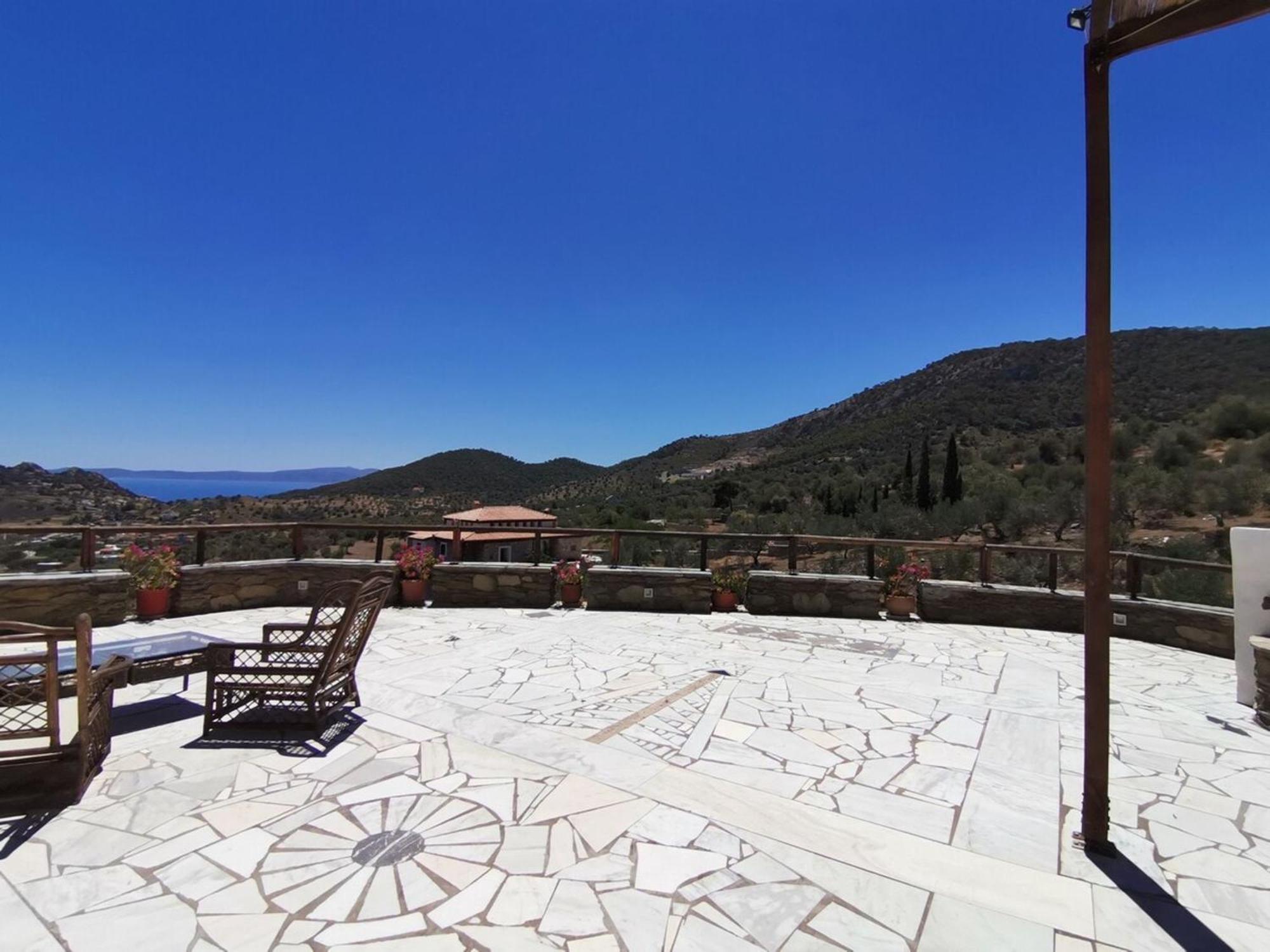 Saronic Citadel Seaside Villa ซาลามีส ภายนอก รูปภาพ