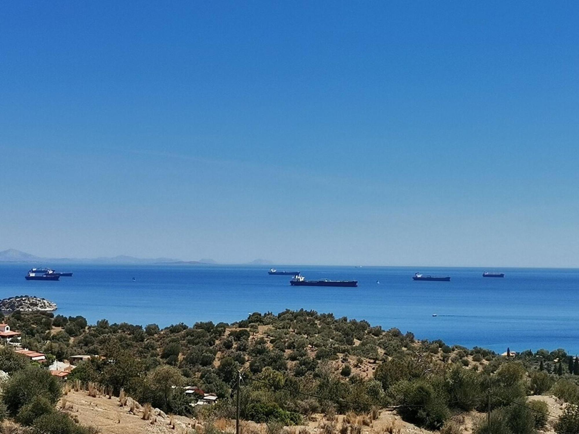 Saronic Citadel Seaside Villa ซาลามีส ภายนอก รูปภาพ