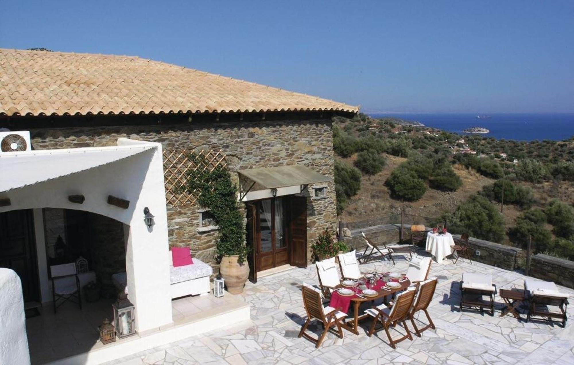 Saronic Citadel Seaside Villa ซาลามีส ภายนอก รูปภาพ